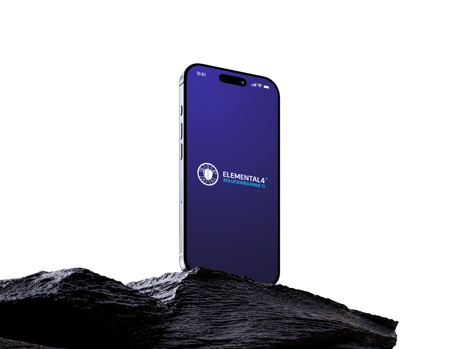 Mockup elemental de celular diseñado por Elemental4